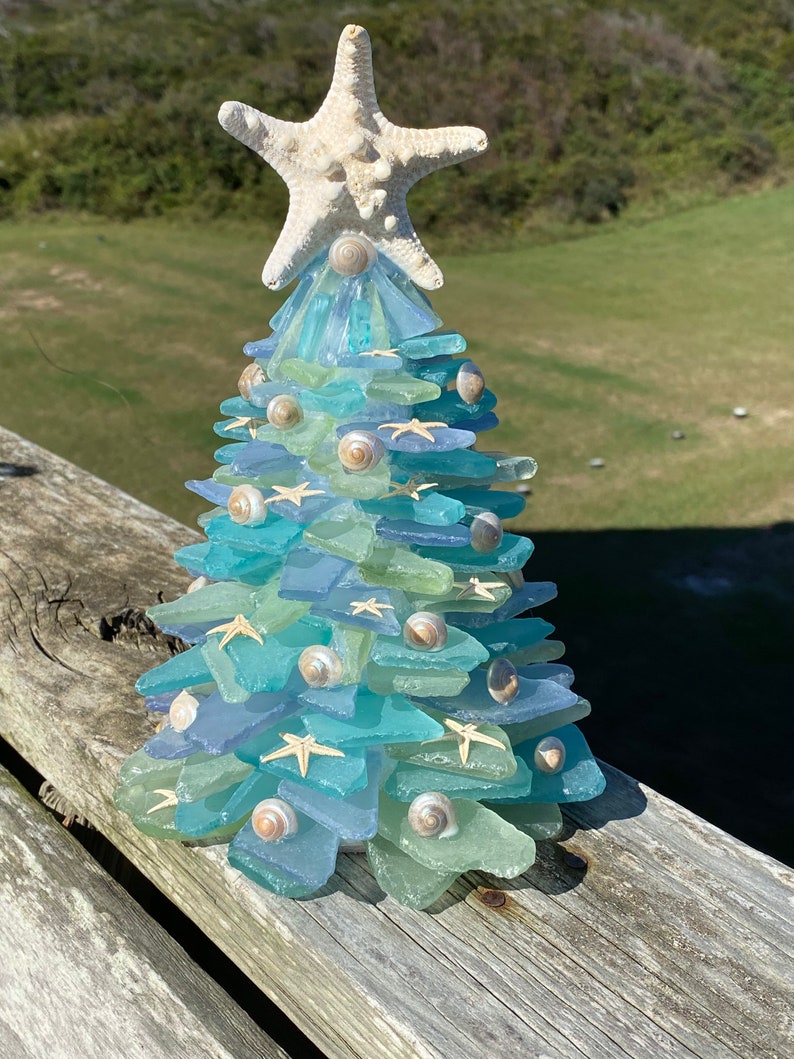 Obx Original Sea Glass Tree Coastal Mix. Medium image 1