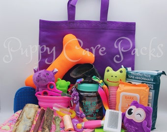 Dog & Puppy Toy/Gift Basket