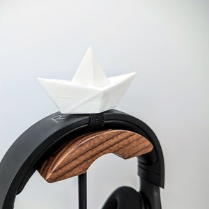 Paper Boat Headset Accessories - Headphone Attachments - Twitch Streaming Cosplay Wear