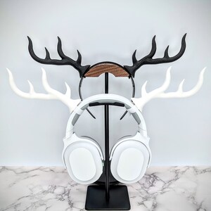 Antler Headset Attachment Deer Horns for Gaming Headphones Horns for Headphones image 2