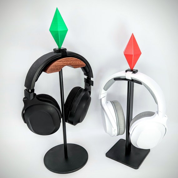 Plumbob Diamond Headphone Attachment Headset Ears Horns for Gaming