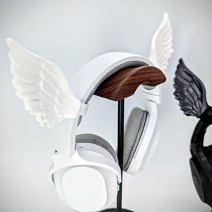 Angel Wings Headphone Attachment - Headset Ears and Horns Gaming and Streaming Headphones Accessories