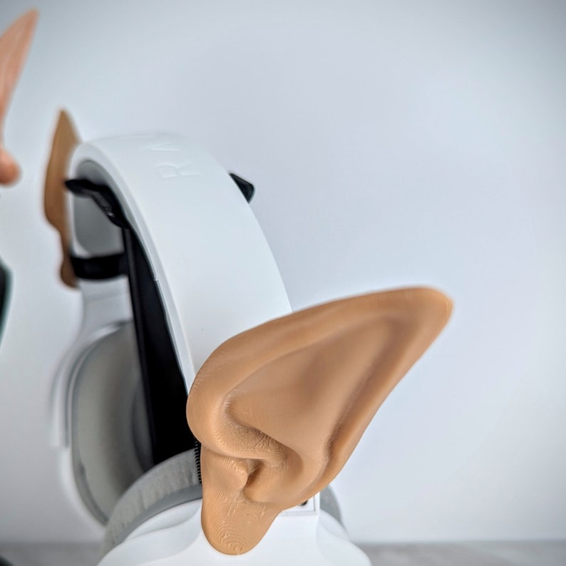 Elf Ears for Headphones - Fairy Ears Headset Attachments - Anime Twitch Streaming