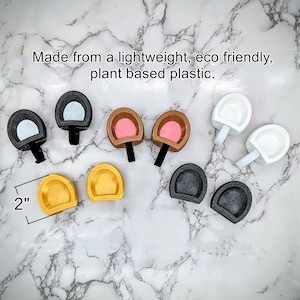 Bear Ears for Headphones - Grizzly Bears Cosplay Headset Accessories - Anime Twitch Streaming Props