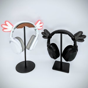 Axolotl Gills for Headphones Headset Attachment Kawaii Headphone Ears Twitch Streamer Horns image 8