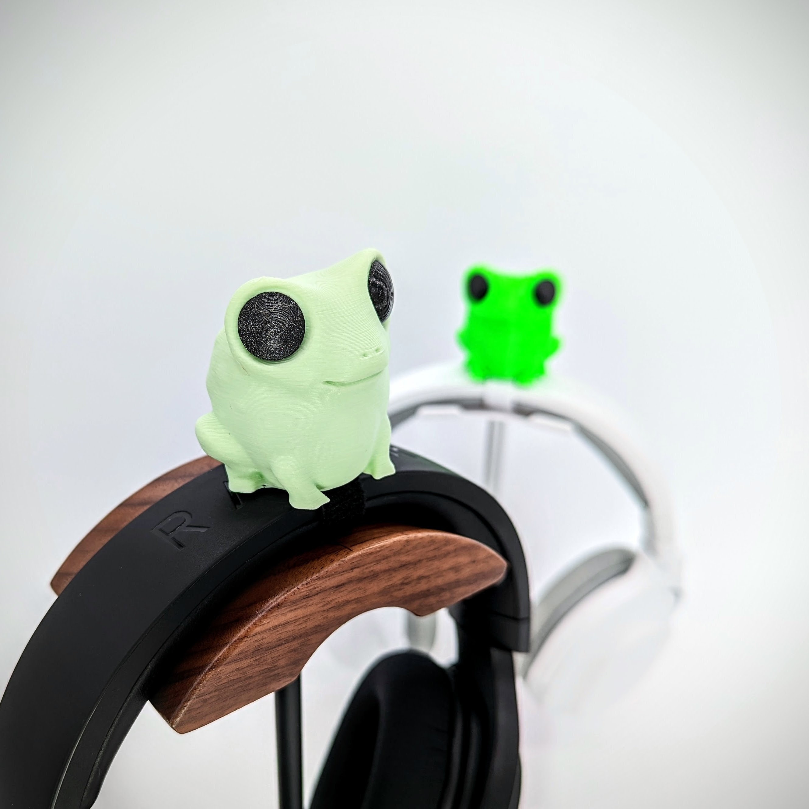 Frog Headset Attachment, Froggy Headphone Ears, Kawaii Gaming Accessories