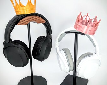 Princess Crown Headphone Ears - Gaming and Streaming Headset Accessories