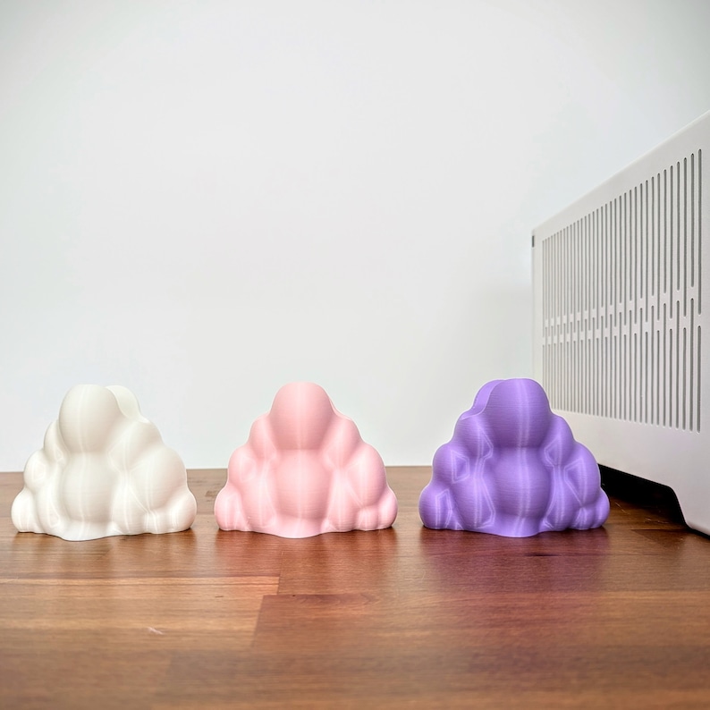 Cloud Controller Stand - Cute Kawaii Gaming Setup - Controller Holder For PS5, XBOX, or Nintendo Switch Controllers - Gaming Room Decor