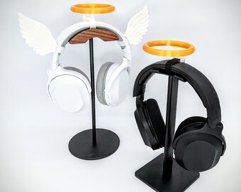 Halo Crown For Headphones - Angel Wings Headset Attachment - Headphone Ears