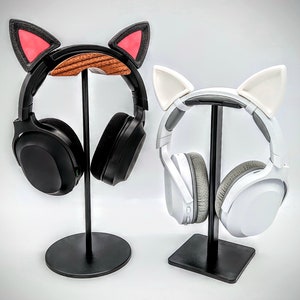 Cat Ears for Headphones - Unicorn Ears - Cosplay Neko Headset Accessories - Twitch Streaming Props