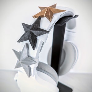 Star Headphone Charm - Headset Gaming Accessories - Cosplay Sheriff - Etsy