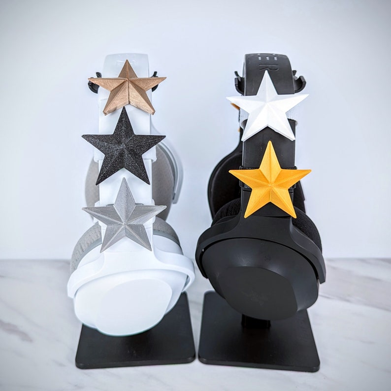 Star Headphone Charm - Headset Gaming Accessories - Cosplay Sheriff