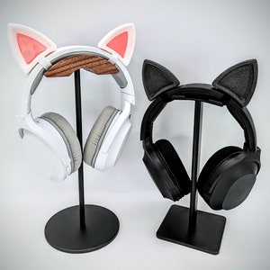 Cat Ears for Headphones - Unicorn Ears - Cosplay Neko Headset Accessories - Twitch Streaming Props