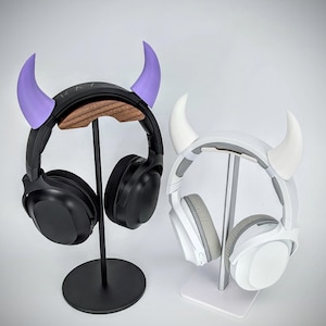 Accesorios para auriculares, Cuernos de demonio, Cuernos de diablo para cosplay, Accesorios para auriculares, Cuernos para auriculares, Gótico, Regalos para jugadores, Tecnología, Súcubo imagen 5
