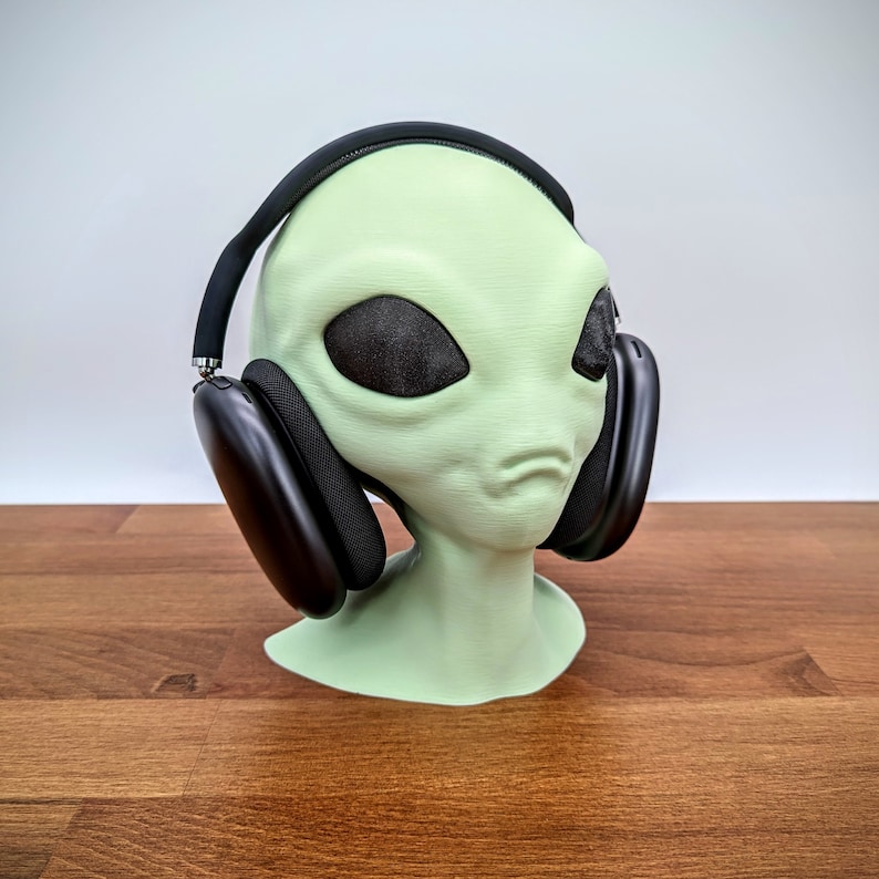 Alien Headphone Stand Fantasy Headset Holder Gaming Etsy