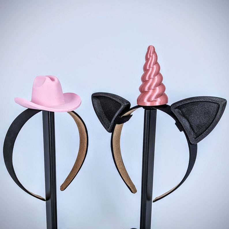 Headband for Cosplay - Cosplay Horns - Ears for Cosplay - 1 inch Non Slip Headbands