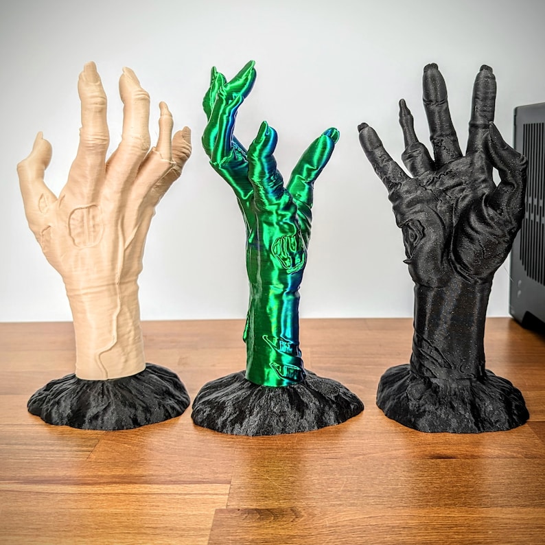 Zombie Hand Controller Stand - Witch's Demon Hand Headphone Stand - Controller Stand for Ps5, XBOX, or Nintendo Switch - Desktop Decor