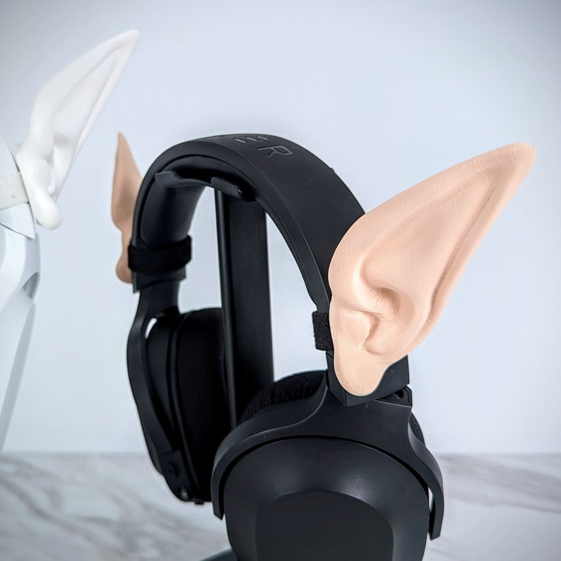 Elf Ears for Headphones - Fairy Ears Headset Attachments - Anime Twitch Streaming