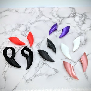 Horns for Headset Tiny Demon Horn Small Twitch Streaming Props Witchy ...