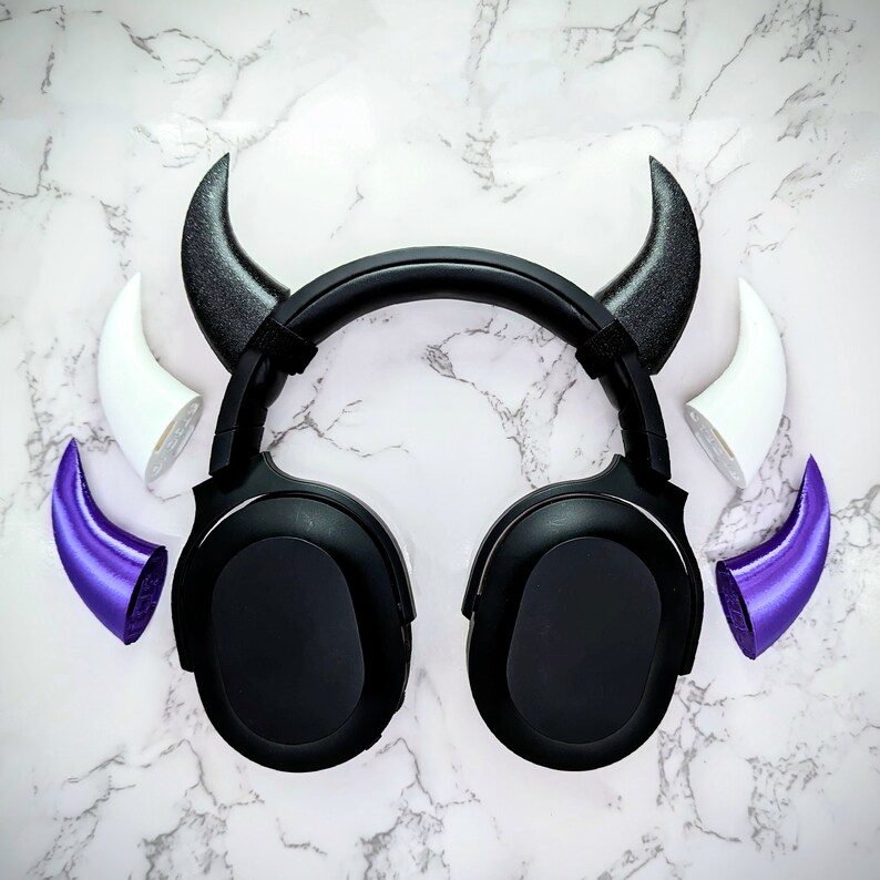 Horns for Headphones Demon Devil Cosplay Headset Horns for - Etsy