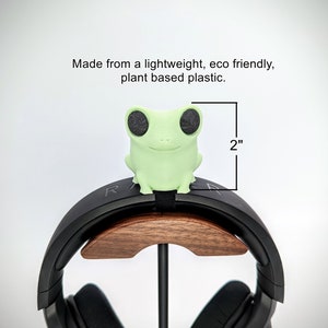 Frog Headset Attachment - Froggy Headphone Ears - Kawaii Gaming Accessories
