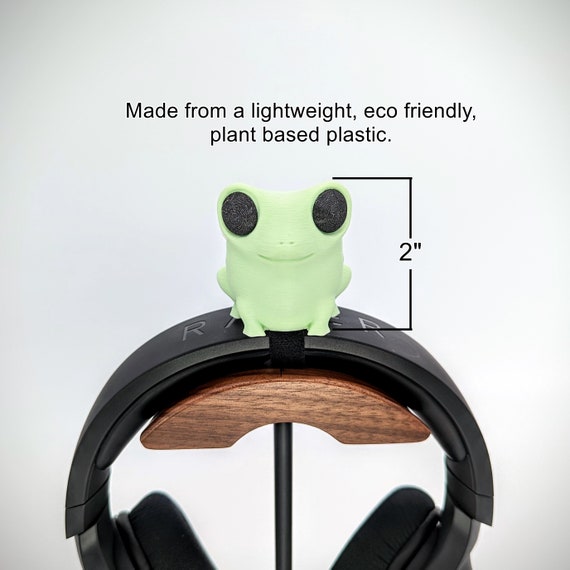 Frog Headset Attachment Froggy Headphone Ears Kawaii Gaming