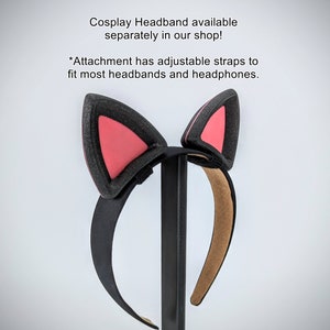 Cat Ears for Headphones - Unicorn Ears - Cosplay Neko Headset Accessories - Twitch Streaming Props