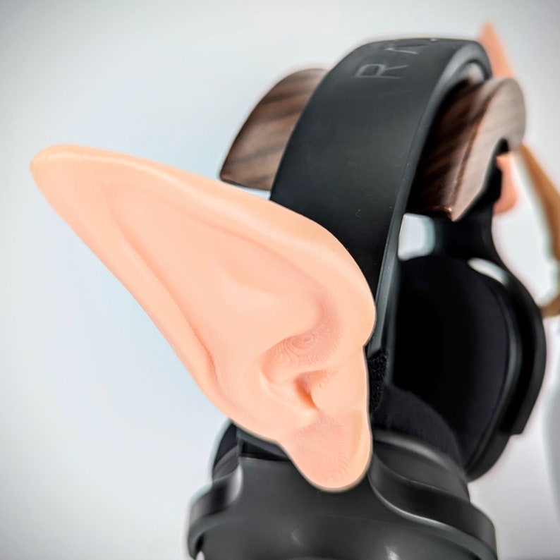 Elf Ears for Headphones - Fairy Ears Headset Attachments - Anime Twitch Streaming