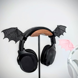 Bat Wings - Ears Headphone Attachment - Gaming and Live Streaming Headset Accessories