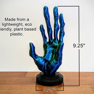 Alien Hand Controller Stand - Headphone Stand - Controller Holder - Gaming Room Decor - Office Desktop - For PS5, XBOX, or Nintendo Switch