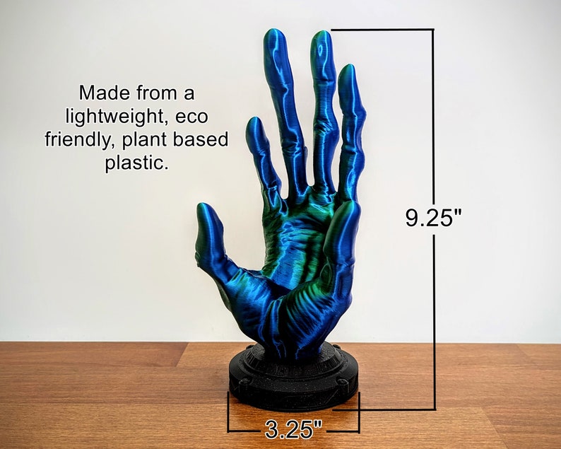 Alien Hand Controller Stand - Headphone Stand - Controller Holder - Gaming Room Decor - Office Desktop - For PS5, XBOX, or Nintendo Switch
