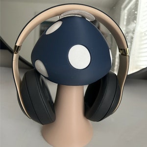 Mushroom Headphone Stand Kawaii Gamer Girl Headset Holder Cute Gaming Accessories Twitch Streaming image 7