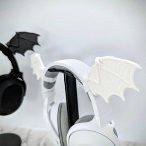 Bat Wings - Ears Headphone Attachment - Gaming and Live Streaming Headset Accessories