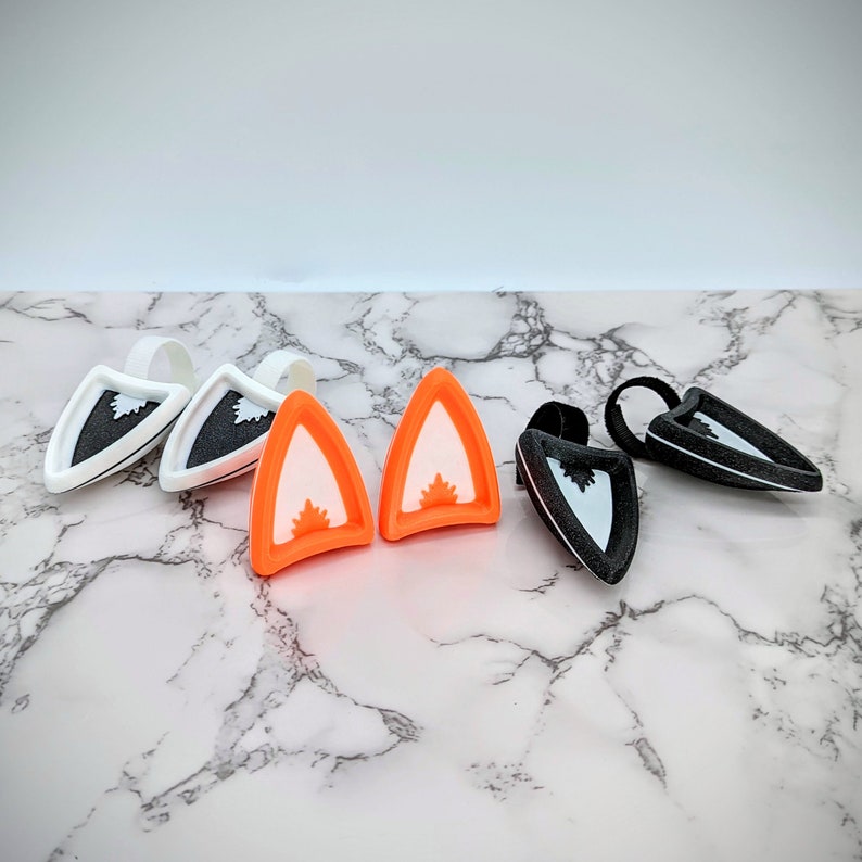 Fox Ears for Headphones - Deer Ears Headset Attachment - Horns for Twitch Streaming and Cosplay