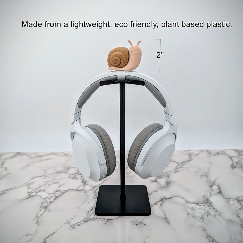 Snail Headphone Attachment - Slug Headset Ears - Kawaii Gaming Accessories