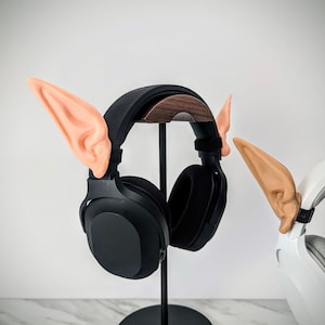 Elf Ears for Headphones - Fairy Ears Headset Attachments - Anime Twitch Streaming