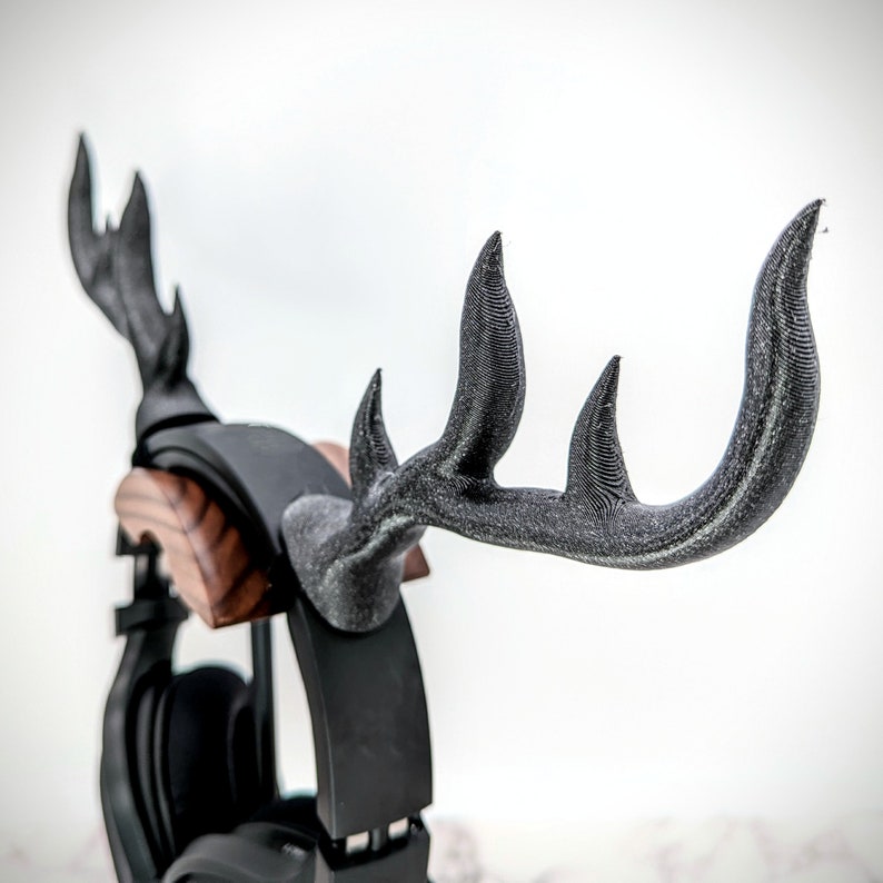 Antler Headset Attachment Deer Horns for Gaming Headphones Horns for Headphones image 9