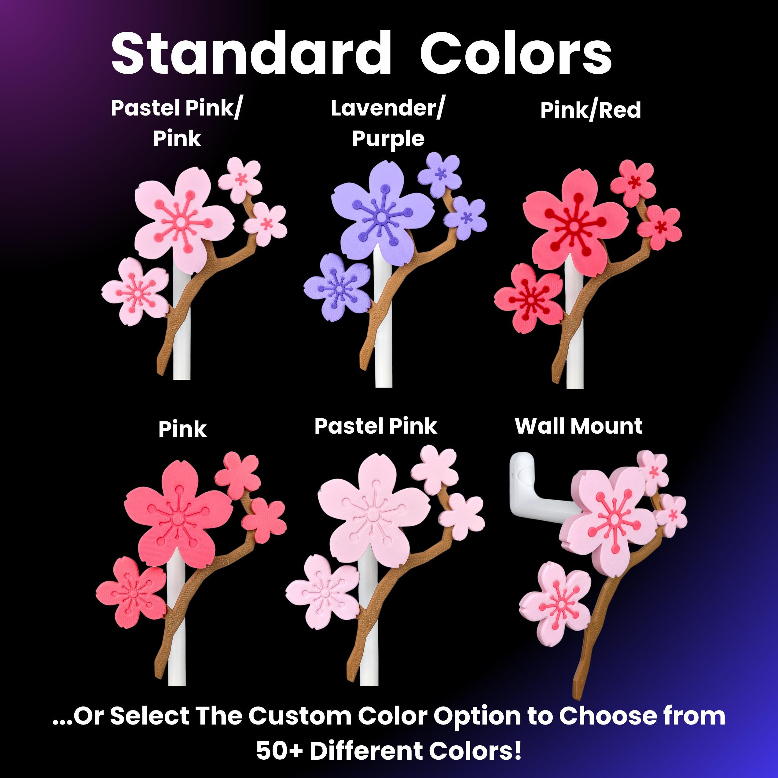 Sakura Headphone Stand, Cherry Blossom Headset Holder, Cute Desk