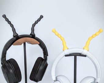 Bee Antenna Headphone Attachments - Bumble Bee Antennas for Headbands - Insect Headphone Attachments - Bee Costume Accessories