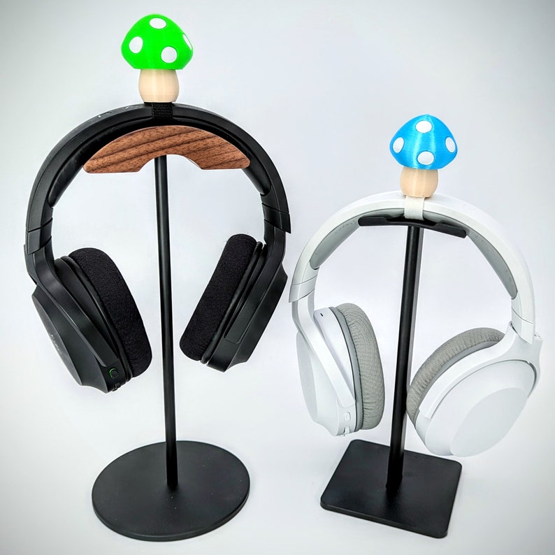 Mushroom Headphone Horns - Headset Attachment Ears - Cute Fungi Ears