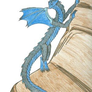 Dragon Scaling a Mountain