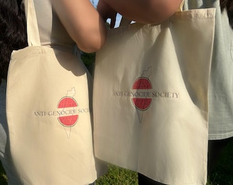 Anti Genocide Society / Palästina / Tote bag / Tote bag / Gaza