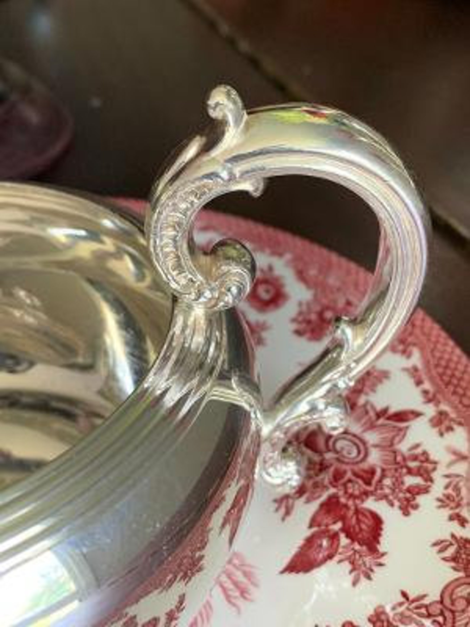 Silver Gravy Bowl Etsy