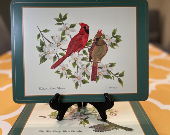 Vintage Pimpernel Bird Placemats Etsy