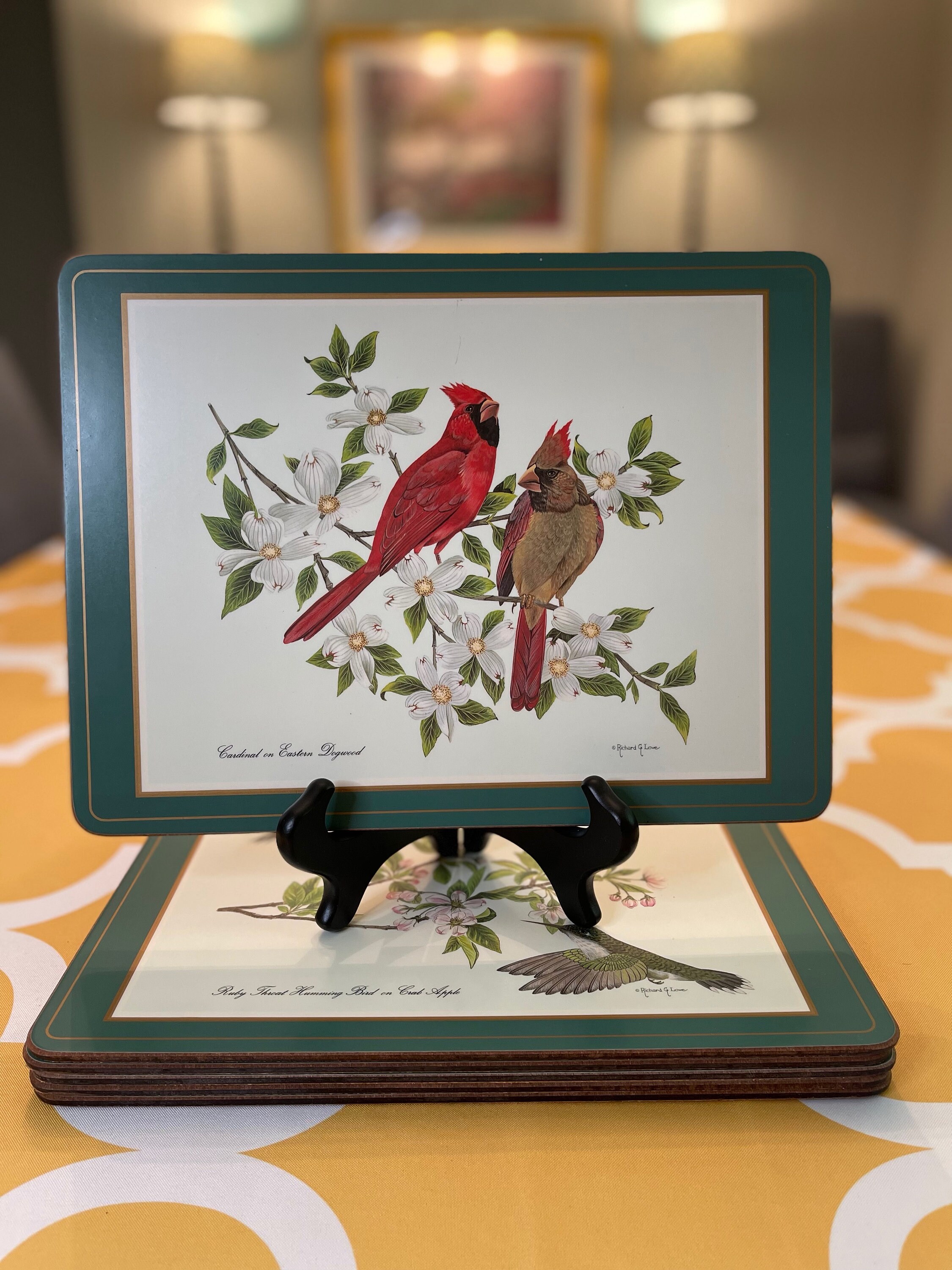 Vintage Pimpernel Bird Placemats Etsy