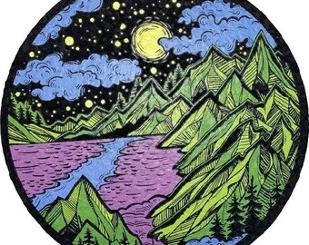 East Coaster 8” – Mountain Scene