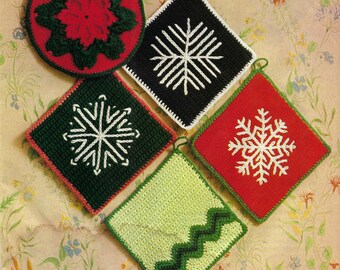 Presine modello vintage all'uncinetto PDF