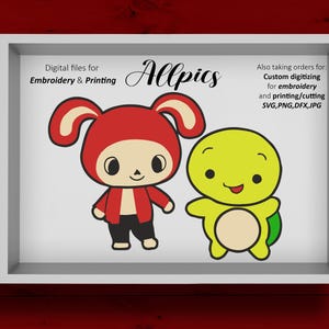 JJ Mikey Maizen SVG Files: Cartoon Clipart (Digital Download)