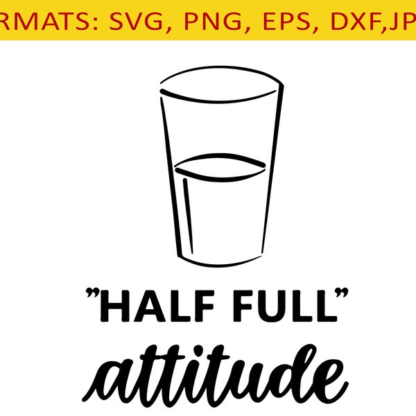 Glass Half Full Etsy