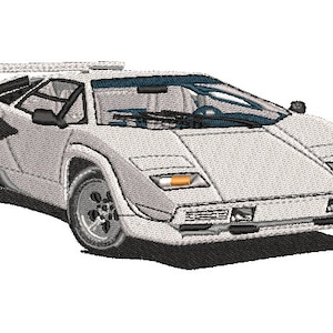 Den ultimata superbilen någonsin! Broderifiler med italienska superbilar, 3 designer